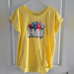 Kiwi Yellow Short Sleeve Tee Vibrant and Stylish
